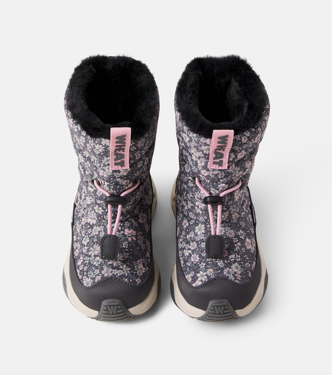 Wheat - Esme floral boots