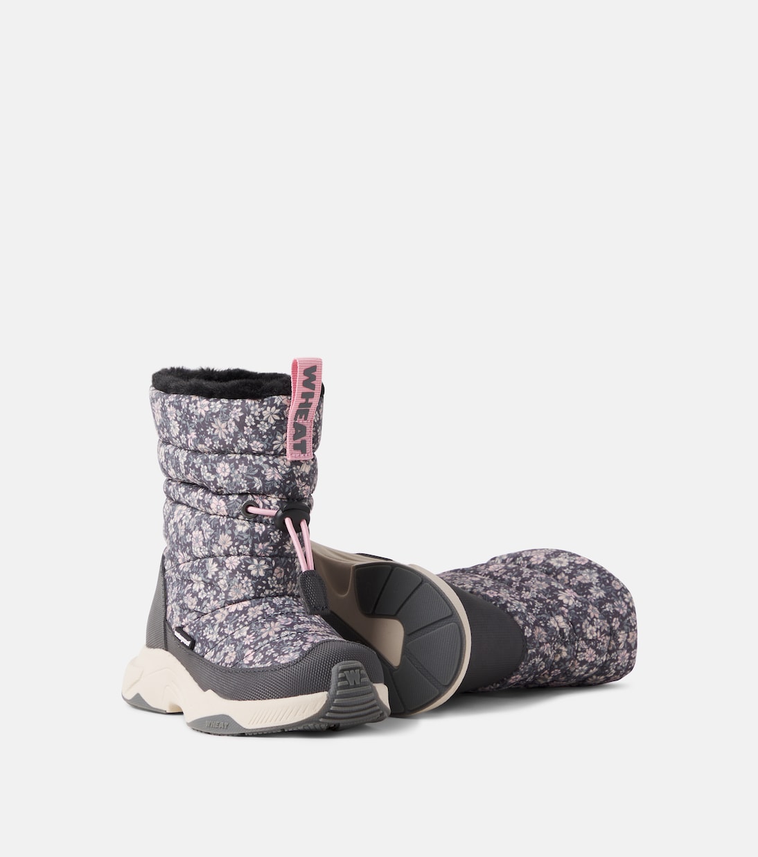 Wheat - Esme floral boots
