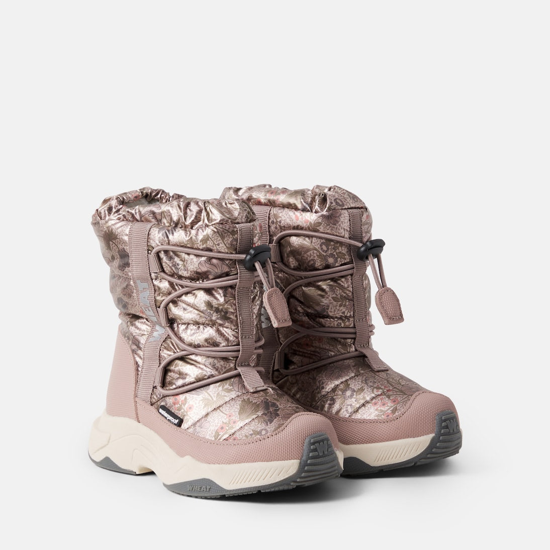 Wheat - Cosmo floral boots
