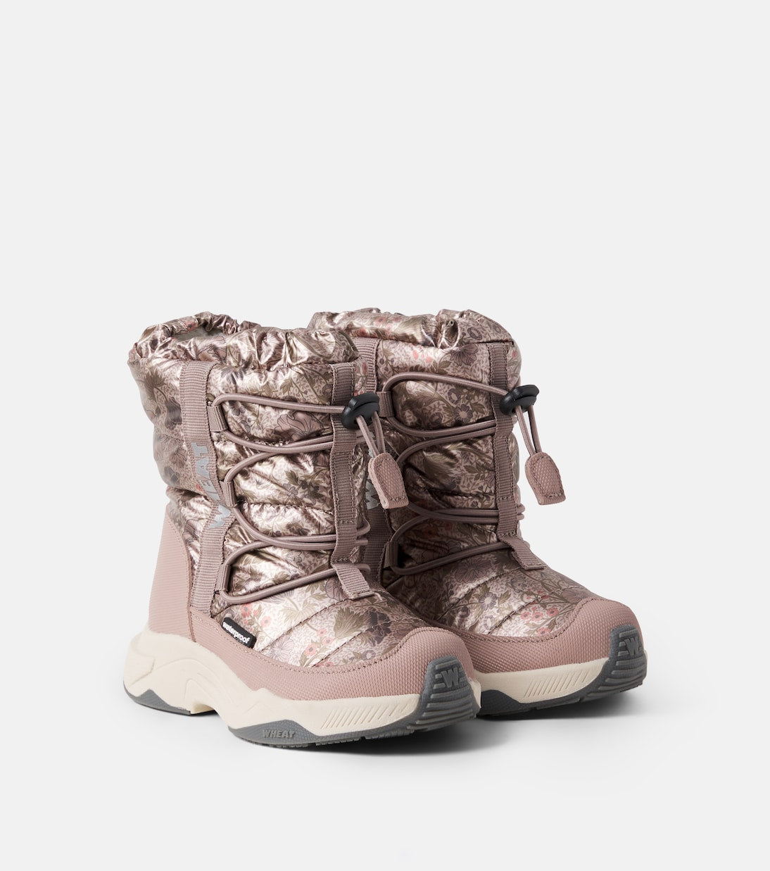 Wheat - Cosmo floral boots