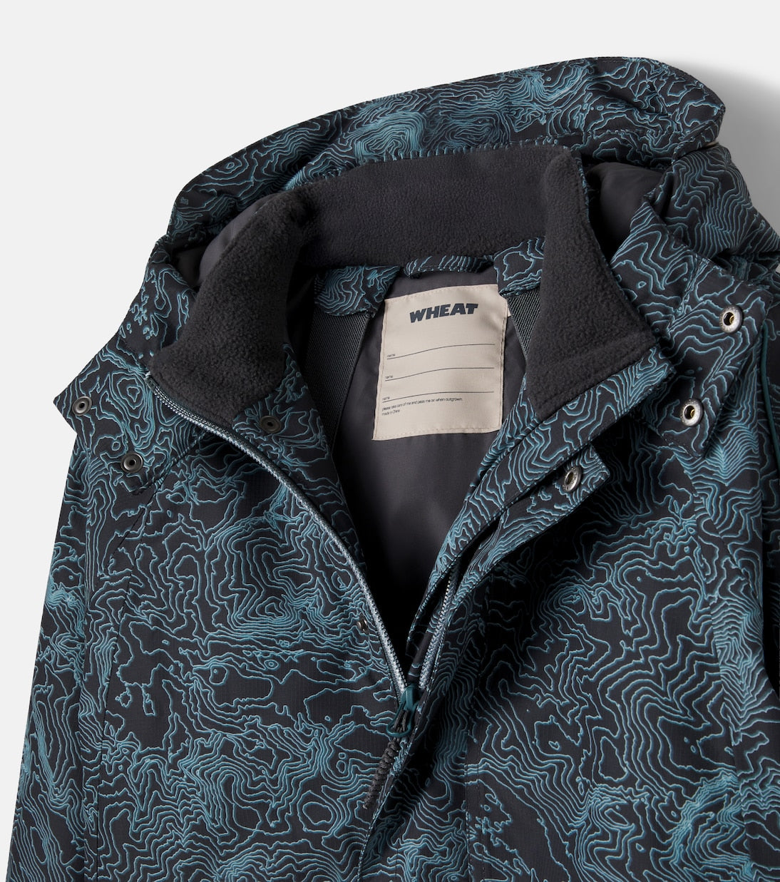 Wheat - Slopo printed ski jacket
