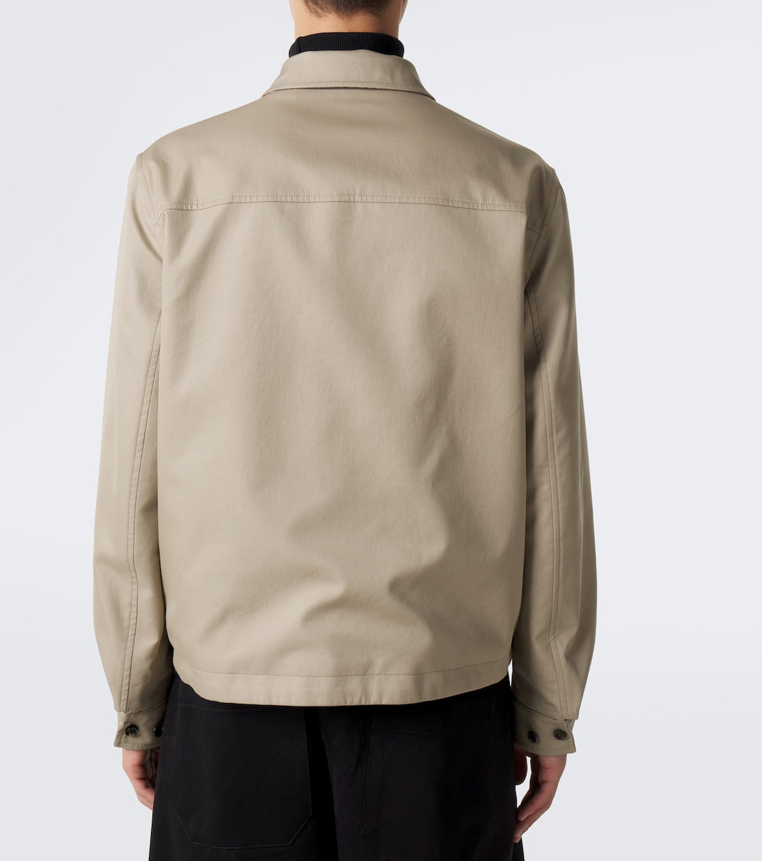Burberry - Reversible cotton gabardine blouson ajcket