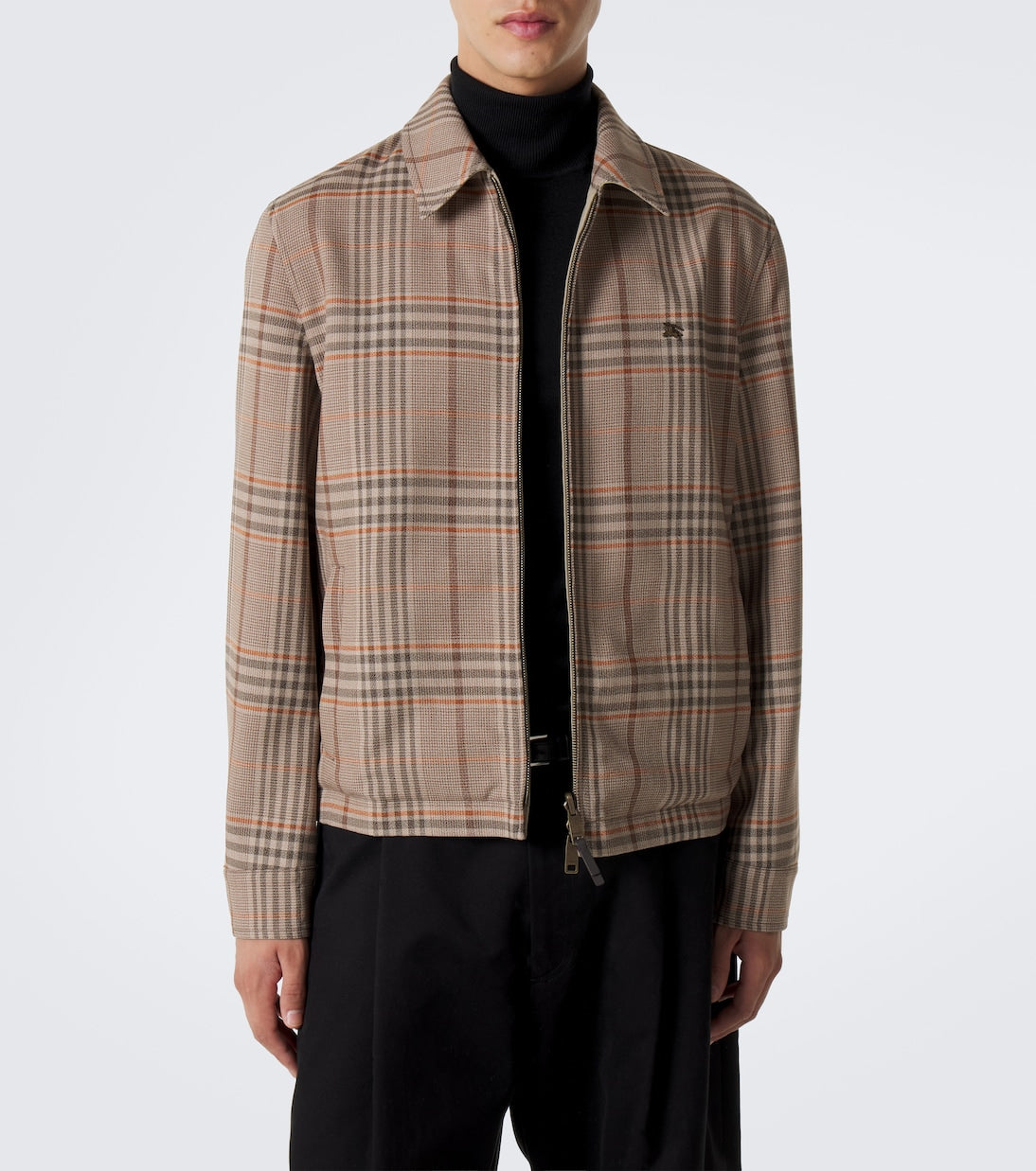 Burberry - Reversible cotton gabardine blouson ajcket