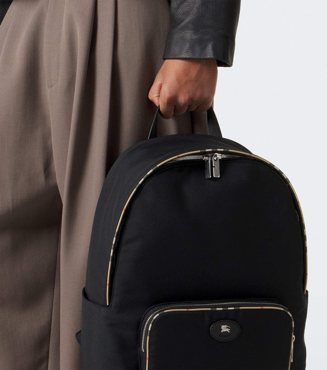 Burberry - Burberry Check backpack