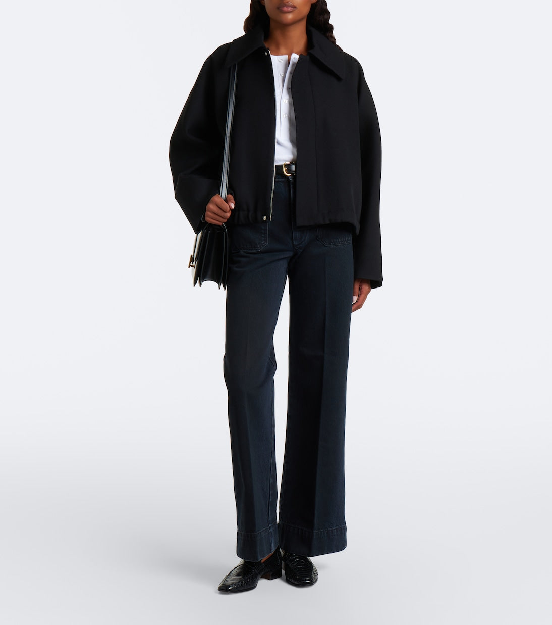 Victoria Beckham - Alina wide-leg jeans