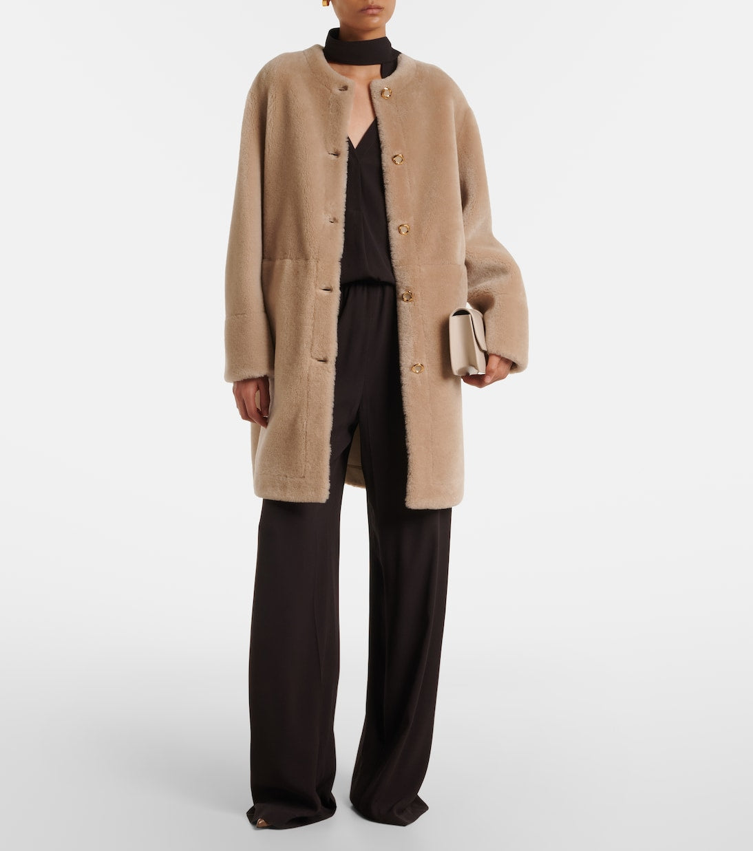 Agnona - Shearling coat