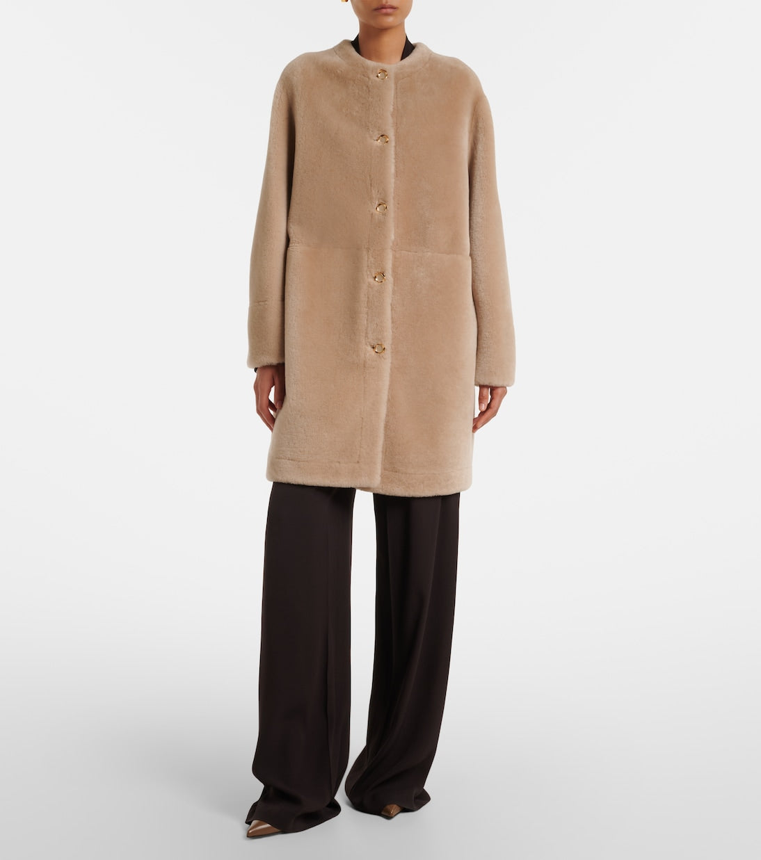 Agnona - Shearling coat