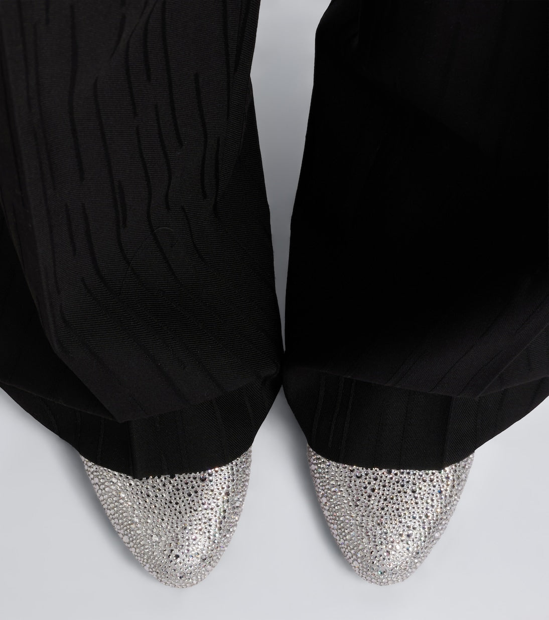 Christian Louboutin - Dolly embellished leather mules
