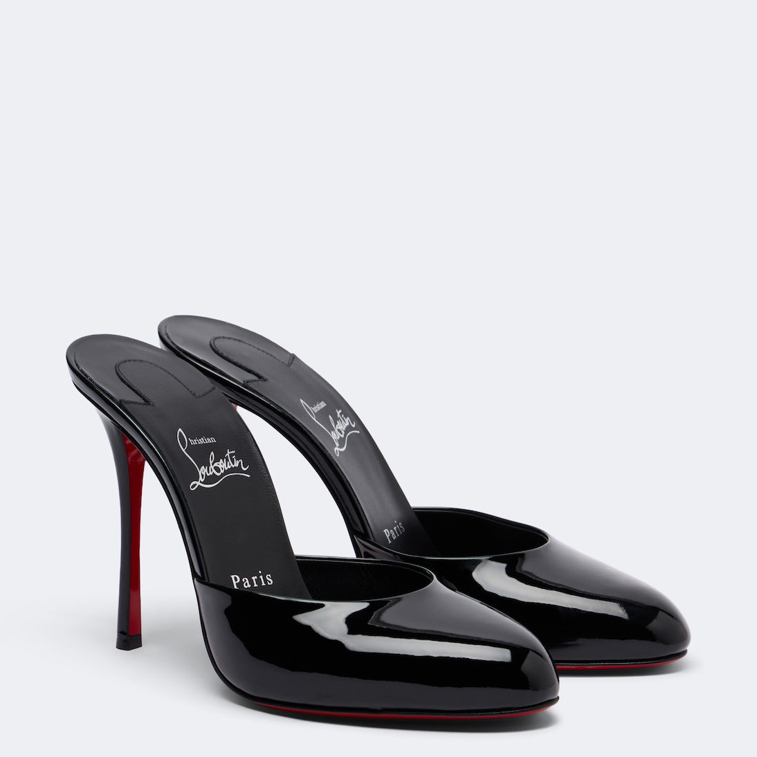 Christian Louboutin - Dolly patent leather mules