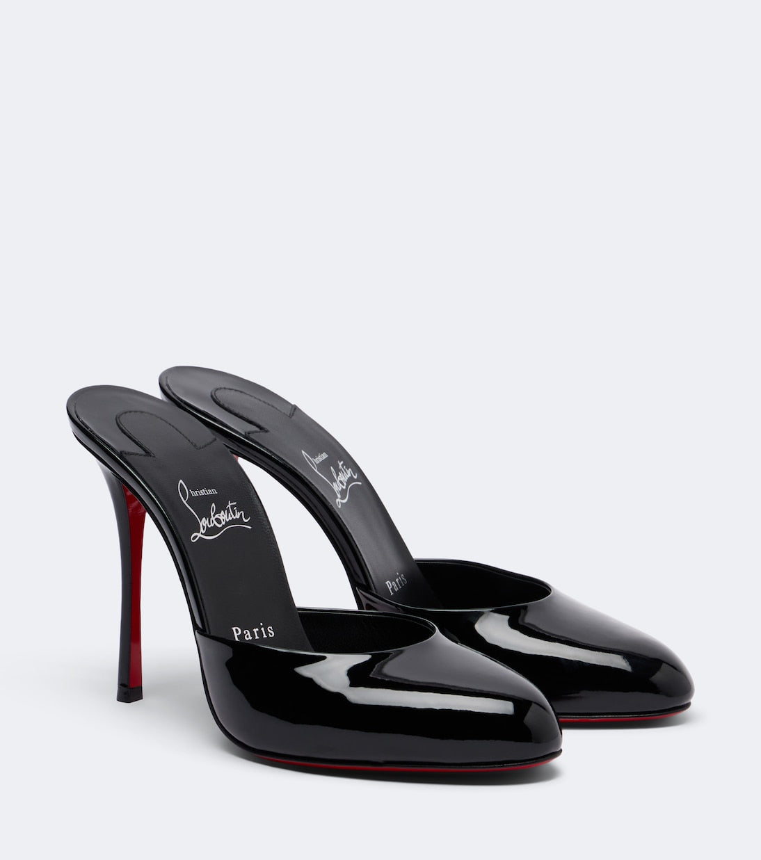 Christian Louboutin - Dolly patent leather mules