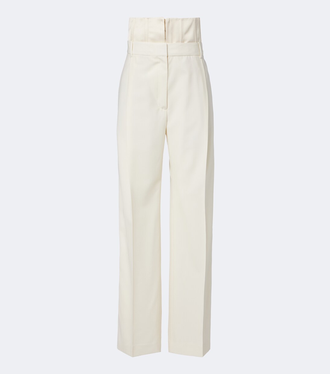 Róhe - High-rise wide-leg virgin wool pants