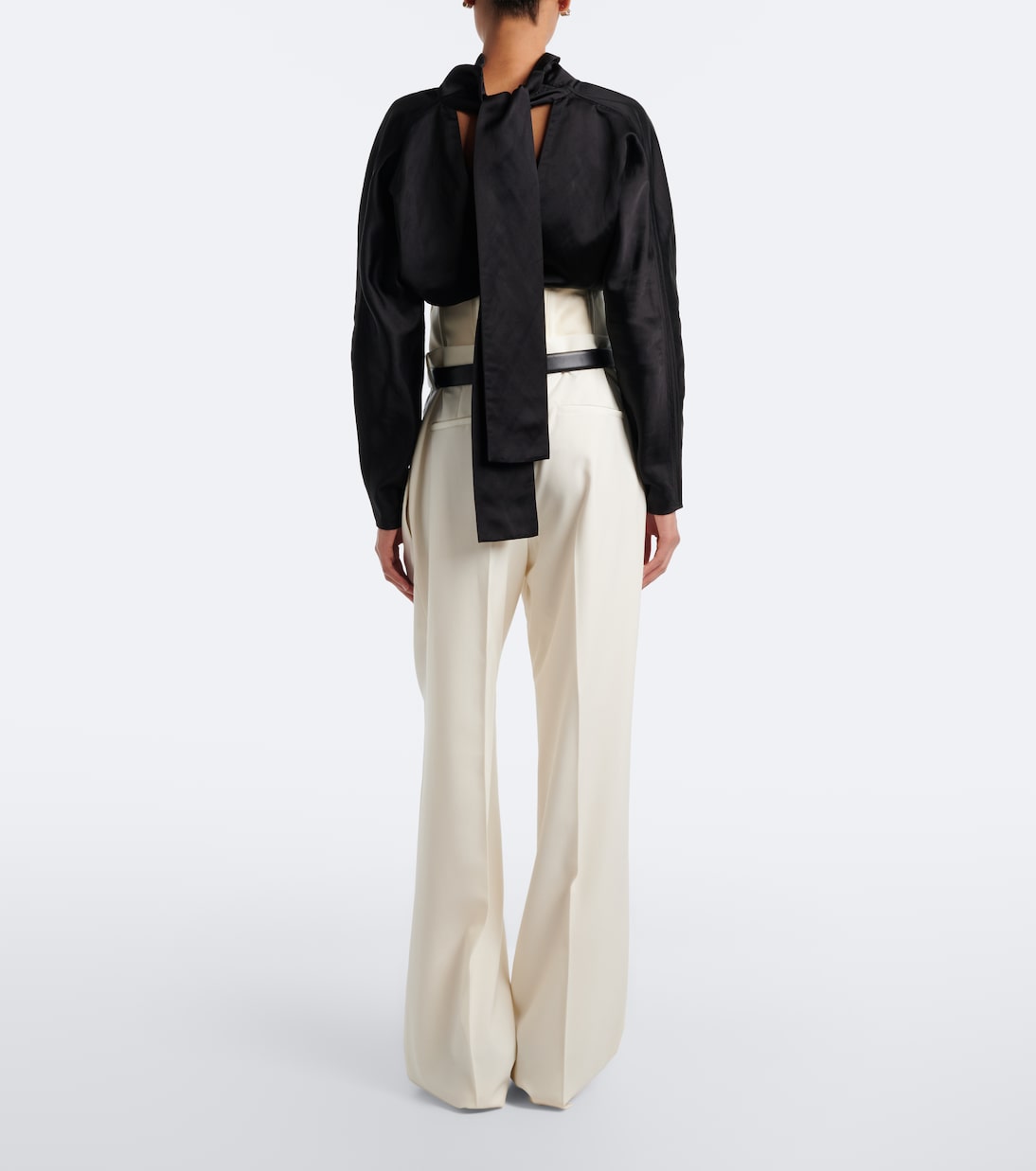 Róhe - High-rise wide-leg virgin wool pants