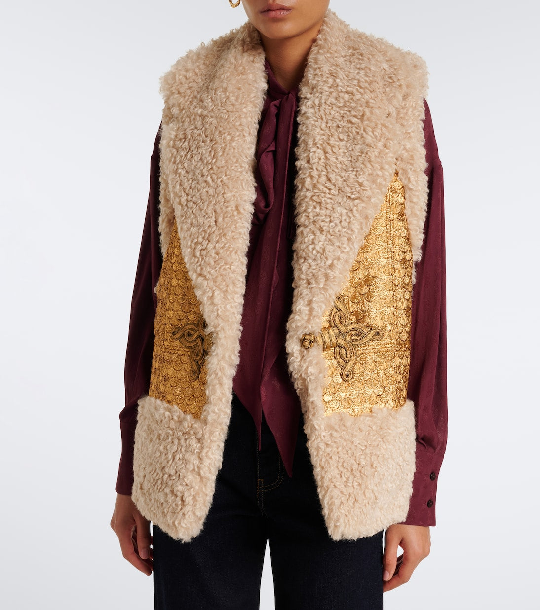 Johanna Ortiz - Lurex® jacquard vest