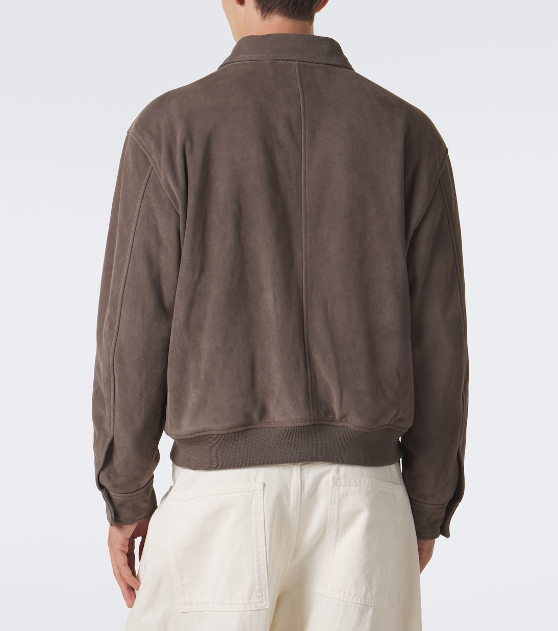 Frame - Suede blouson jacket