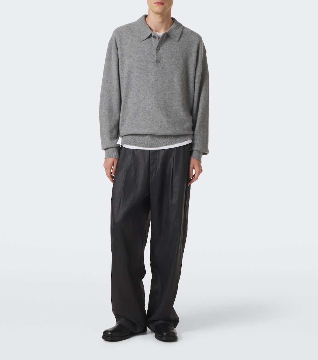 Frame - Wool polo sweater