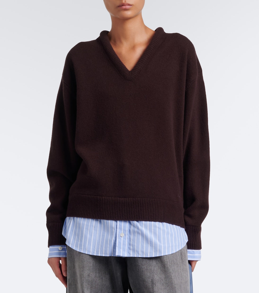 Acne Studios - Layered wool sweater