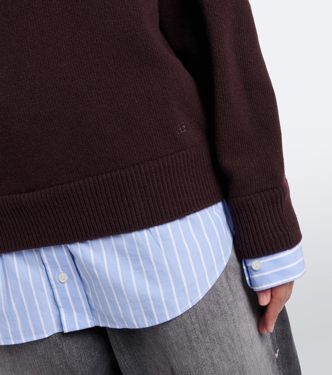 Acne Studios - Layered wool sweater