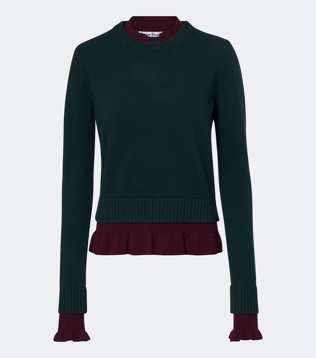 Acne Studios - Layered wool sweater