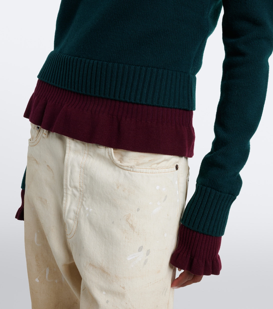 Acne Studios - Layered wool sweater