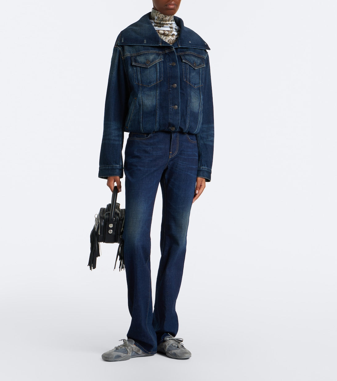 Acne Studios - Denim blouson jacket