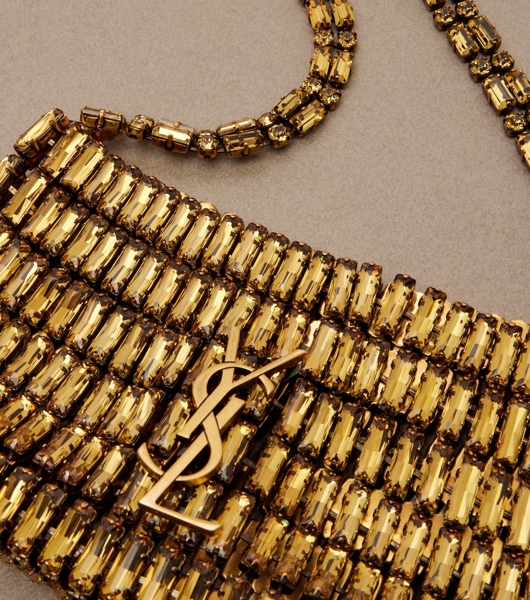 Saint Laurent - Evening embellished shoulder bag