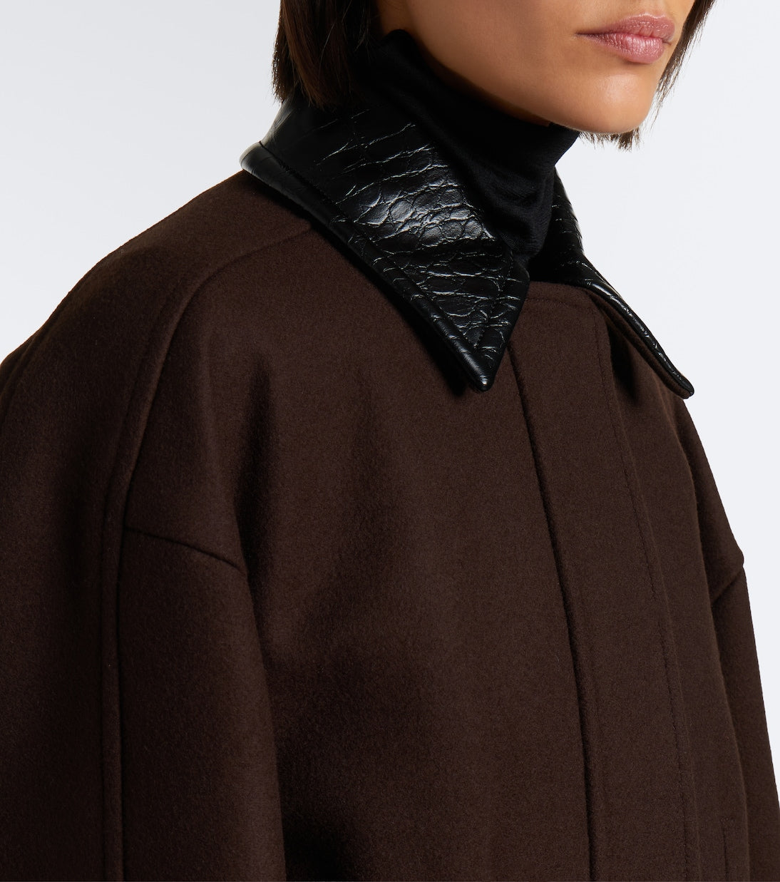 Sportmax - Cropped virgin wool jacket