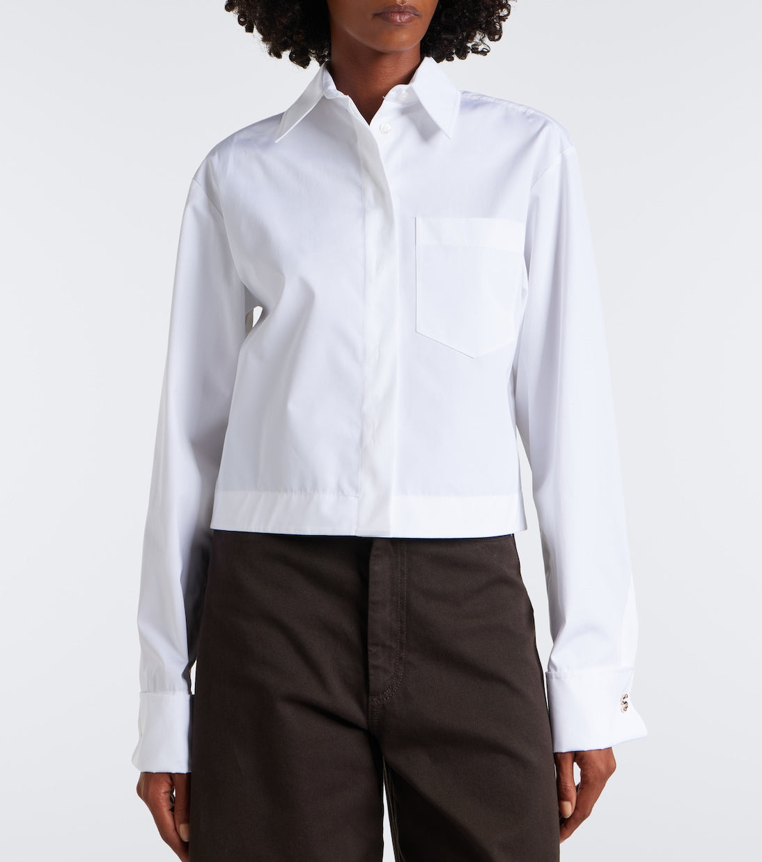 Sportmax - Cotton poplin shirt