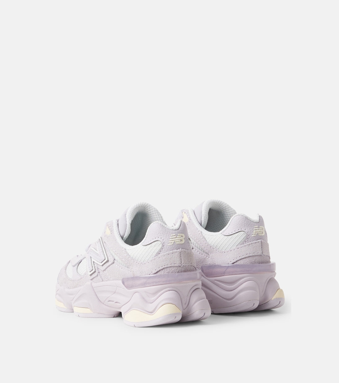 New Balance Kids - 9060 Kids suede-trimmed sneakers