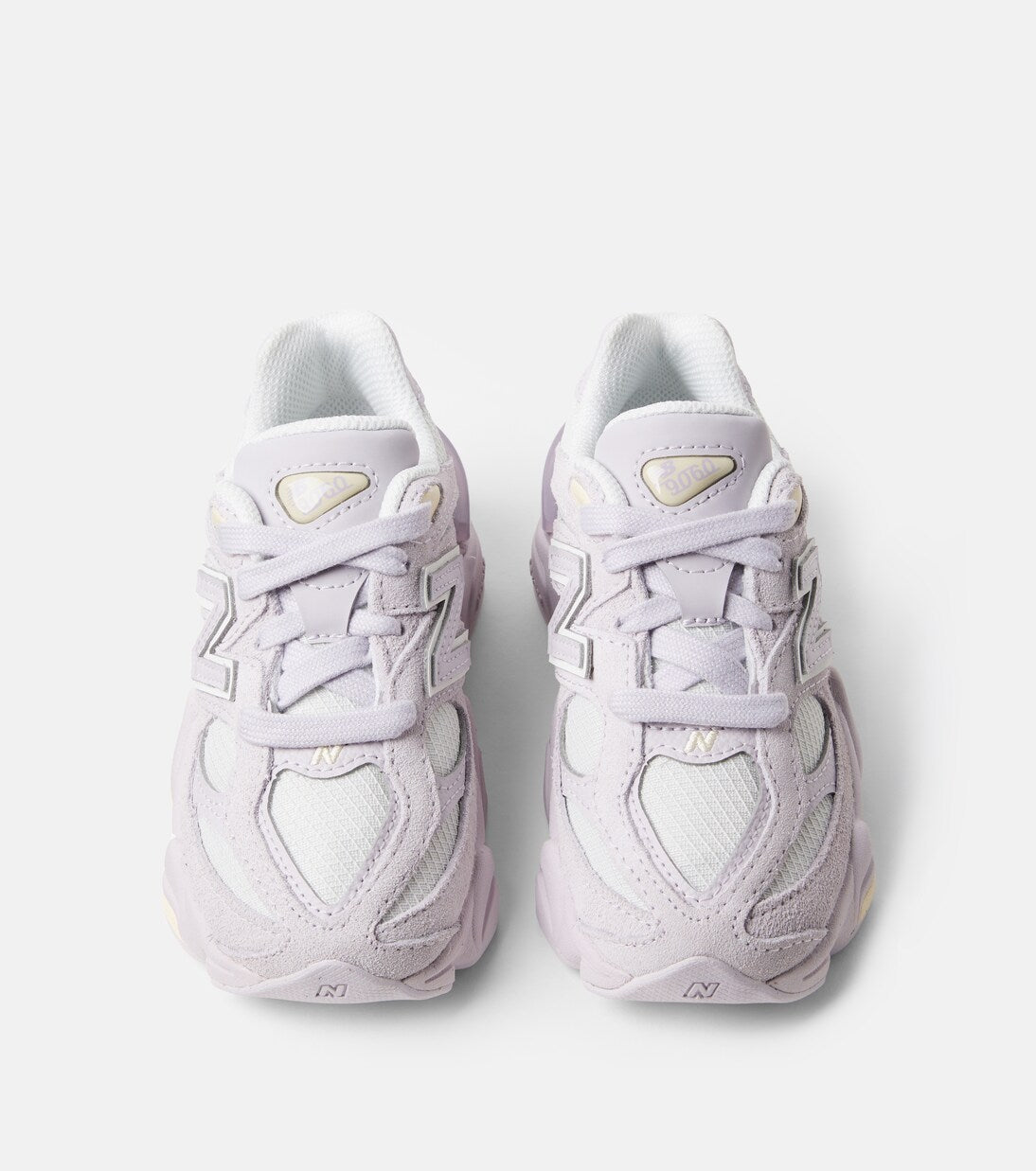 New Balance Kids - 9060 Kids suede-trimmed sneakers