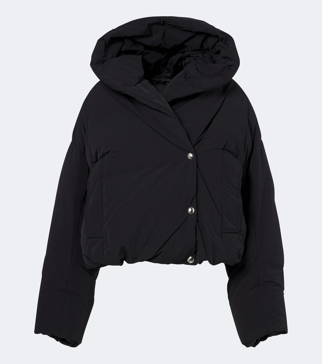 Sportmax - Cropped hooded down jacket