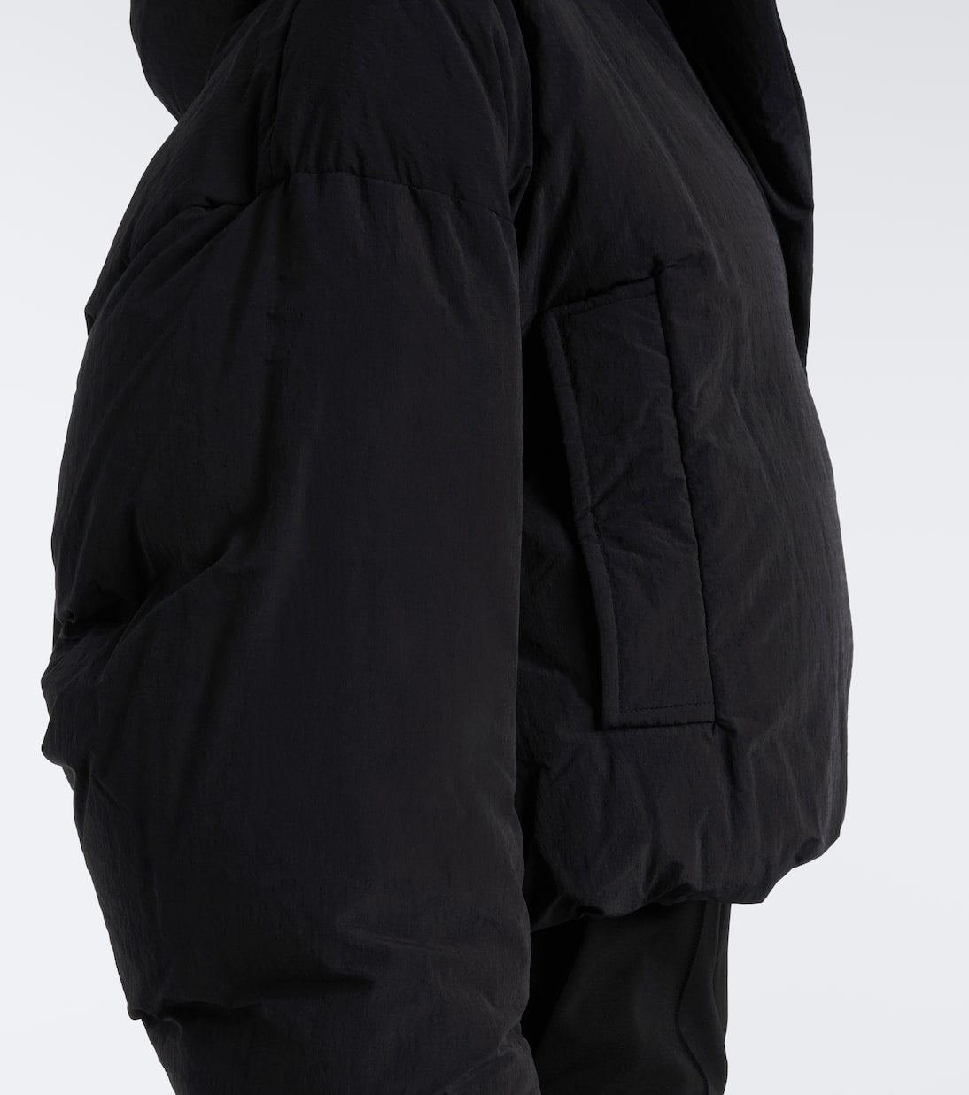 Sportmax - Cropped hooded down jacket