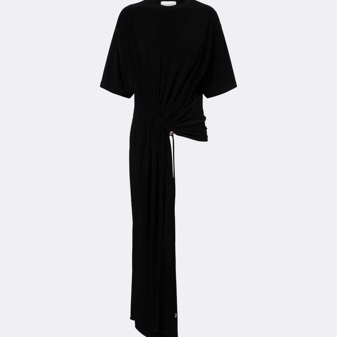 Sportmax - Asymmetric draped jersey top