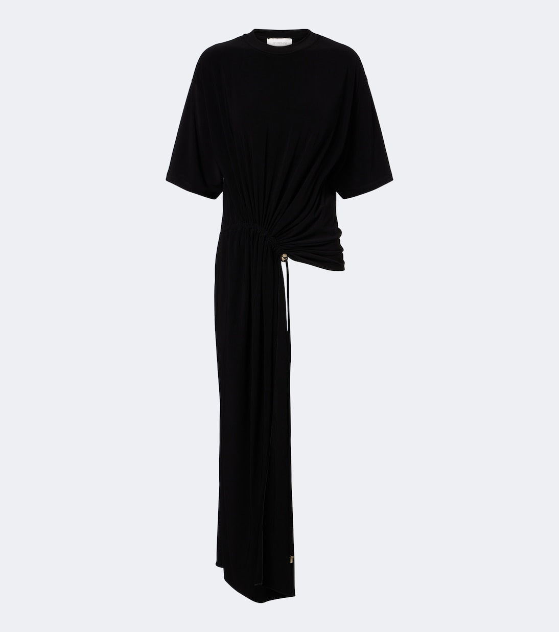 Sportmax - Asymmetric draped jersey top