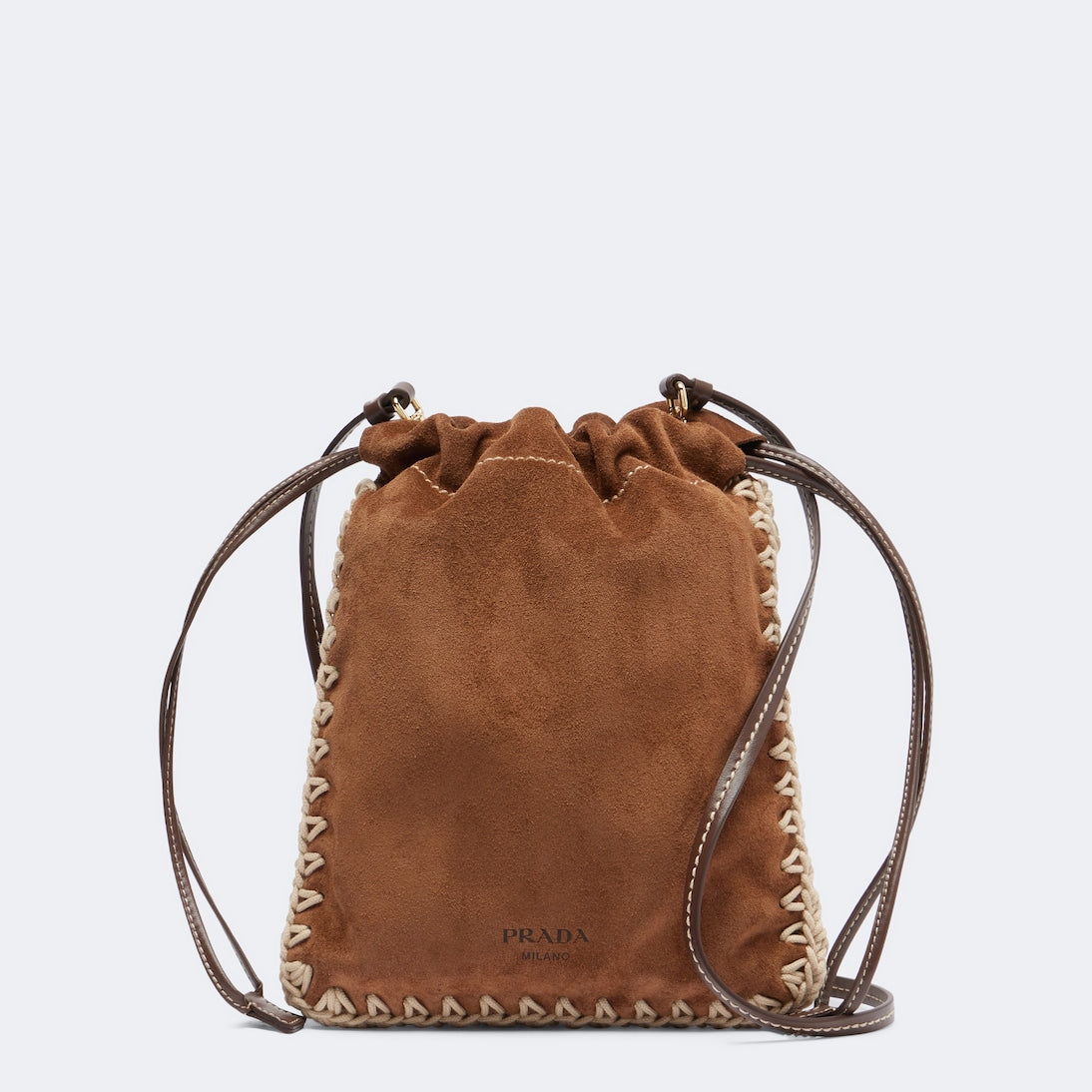 Prada - Suede phone pouch