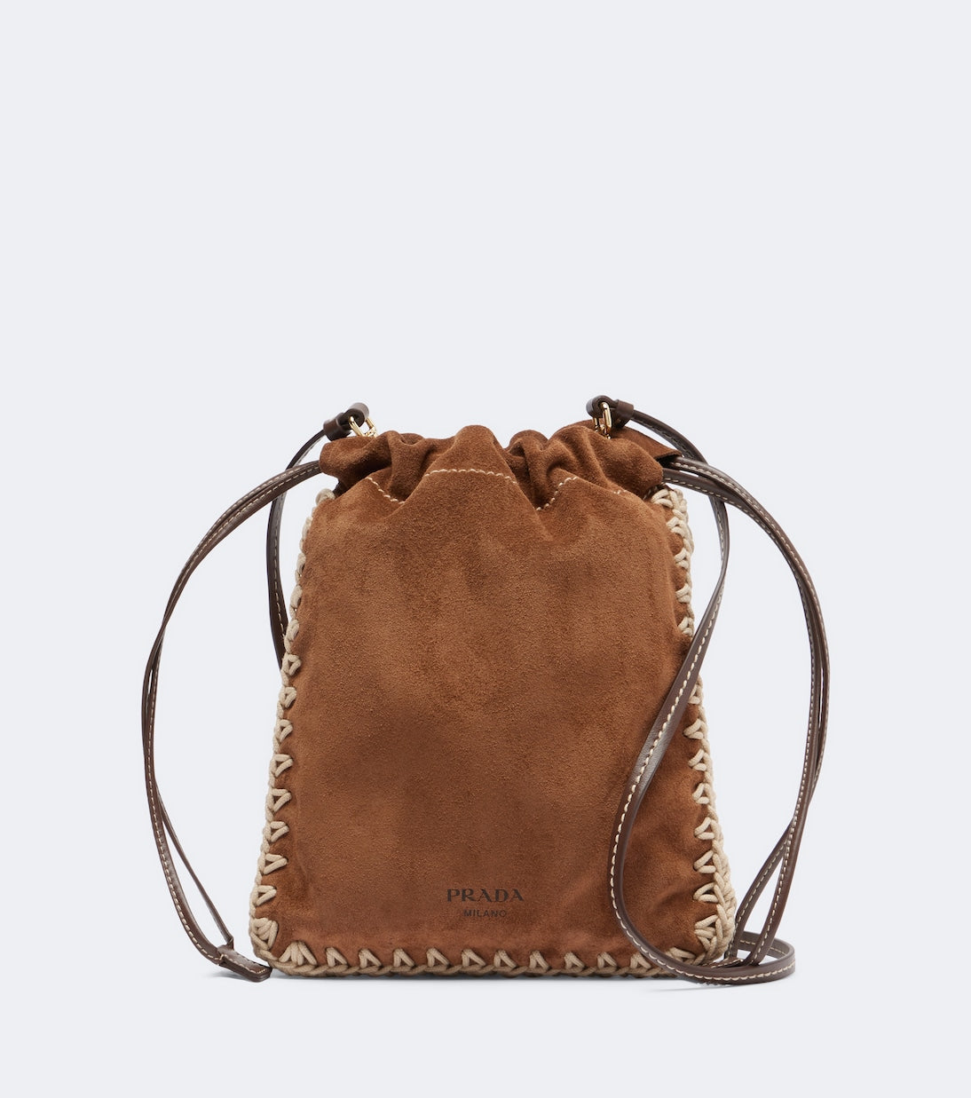 Prada - Suede phone pouch