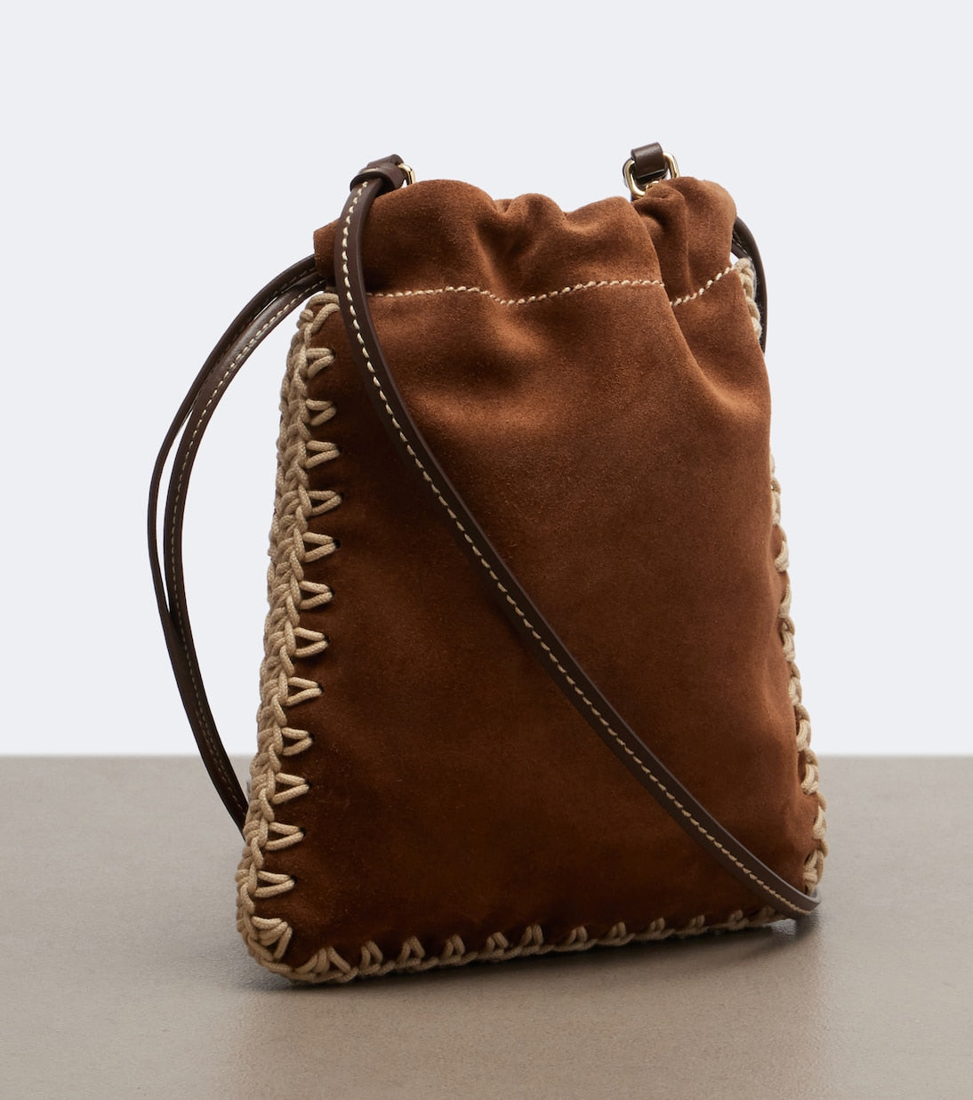 Prada - Suede phone pouch