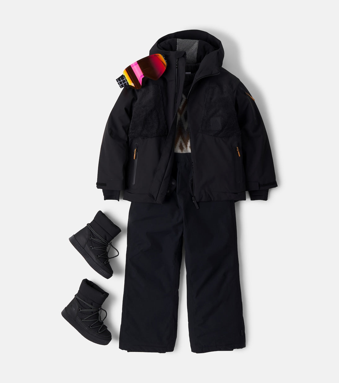 Molo - Alpine hooded ski jacket