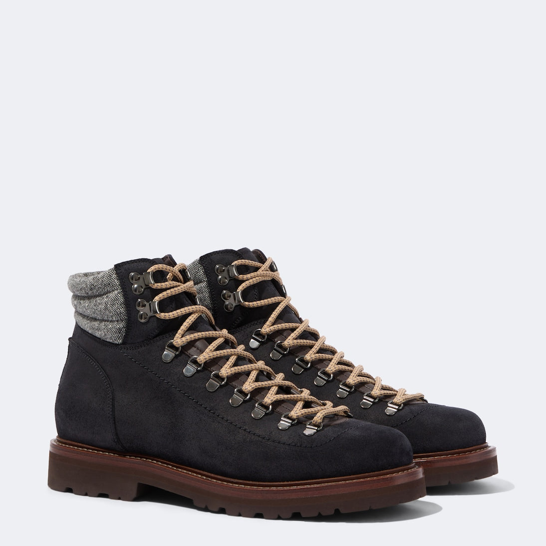 Brunello Cucinelli - Suede lace-up boots