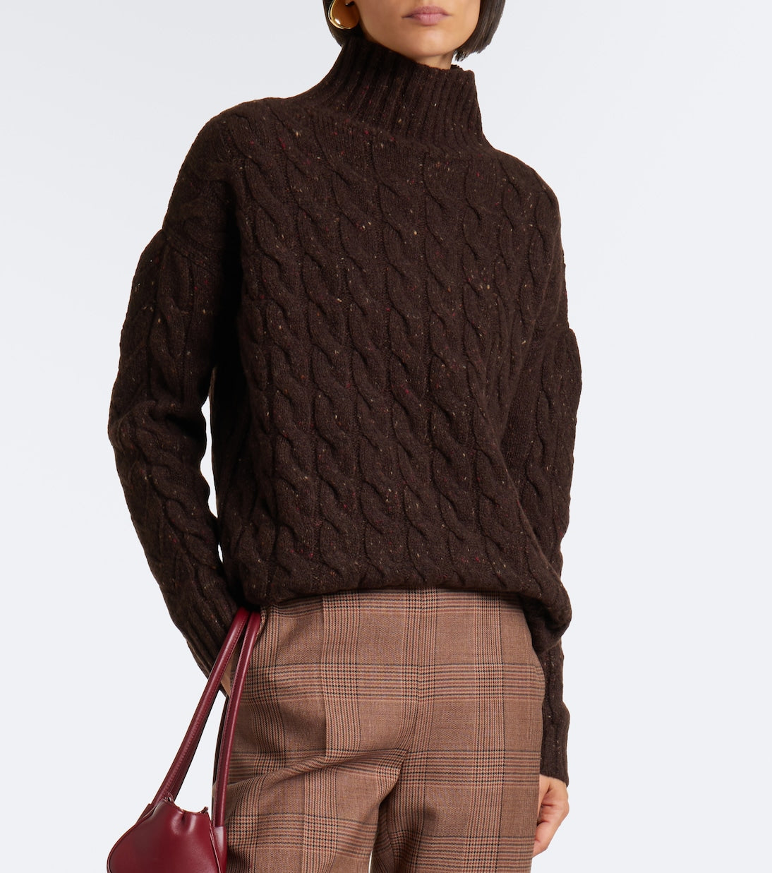 Max Mara - Cable-knit wool and cashmere-blend sweater