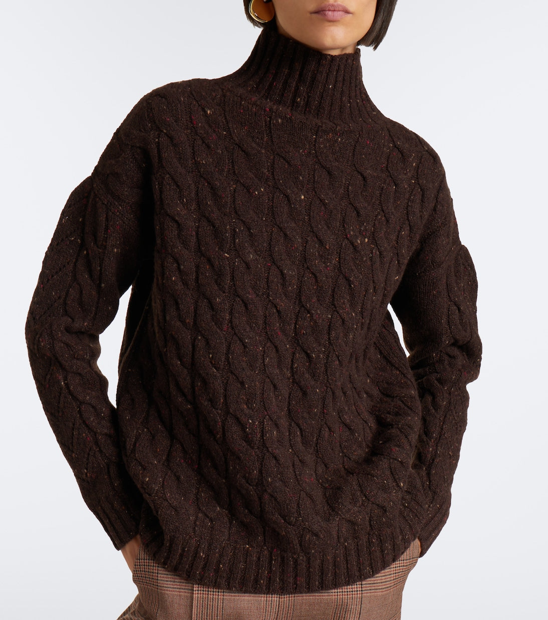 Max Mara - Cable-knit wool and cashmere-blend sweater