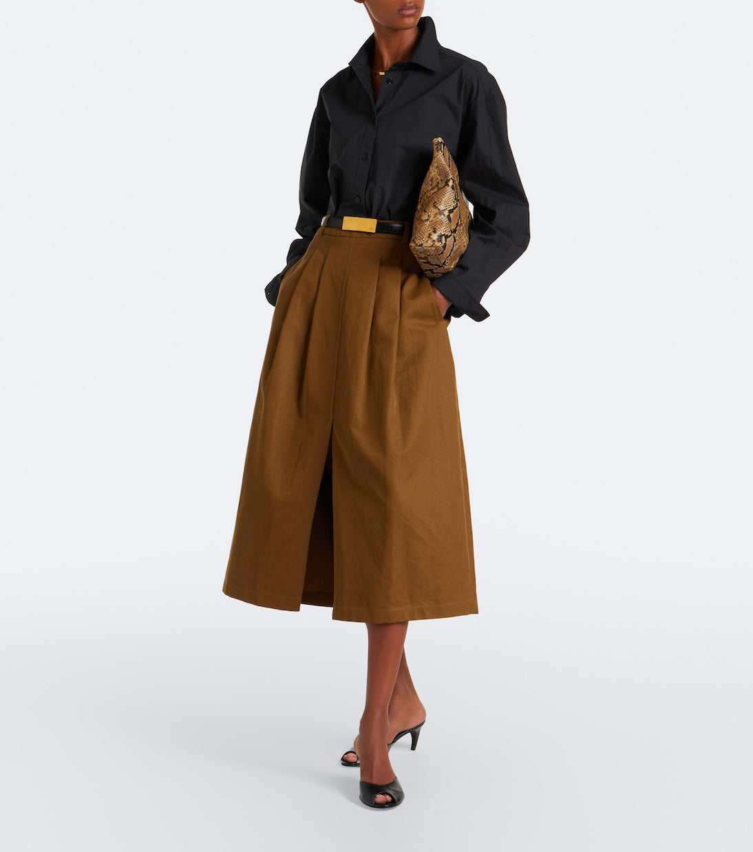 JUDE - Cave leather mules