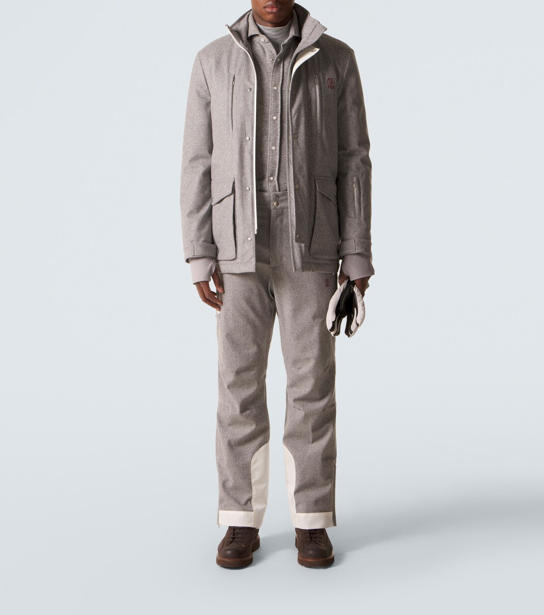 Brunello Cucinelli - Silk ski sweatshirt