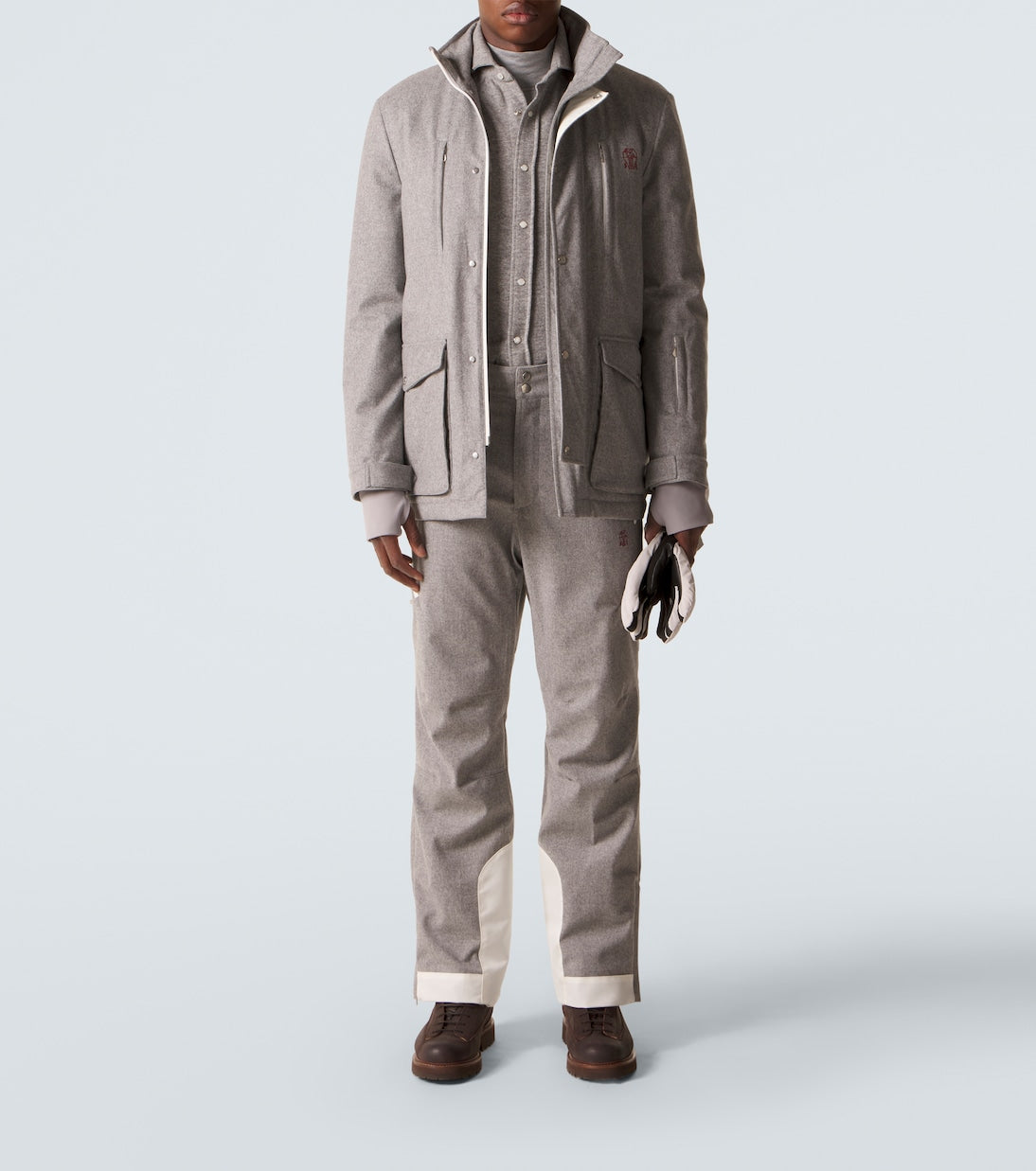 Brunello Cucinelli - Silk ski sweatshirt
