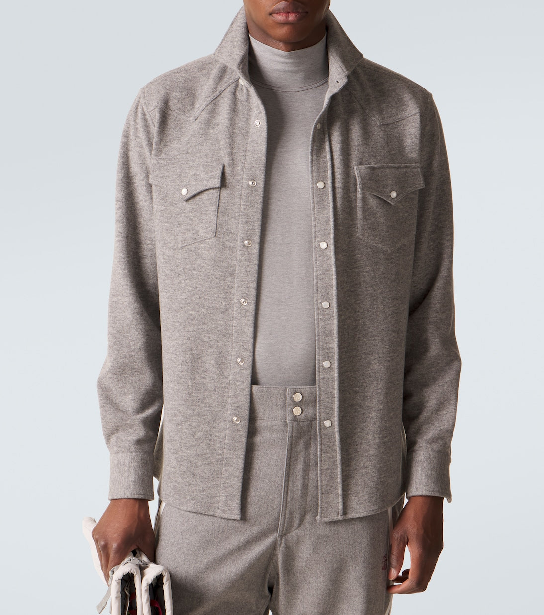 Brunello Cucinelli - Silk ski sweatshirt