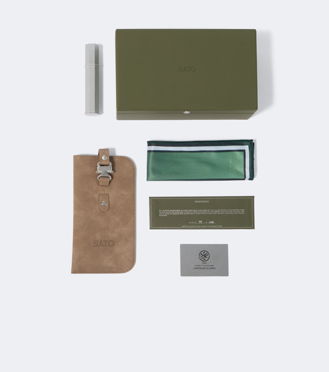 Sato - Vega rectangular sunglasses