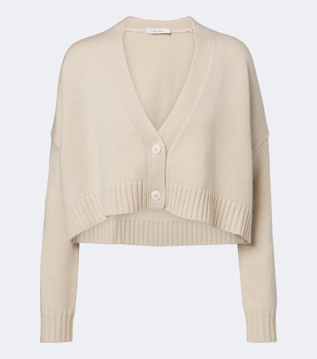 Max Mara - Cropped wool and cashmere cardigan
