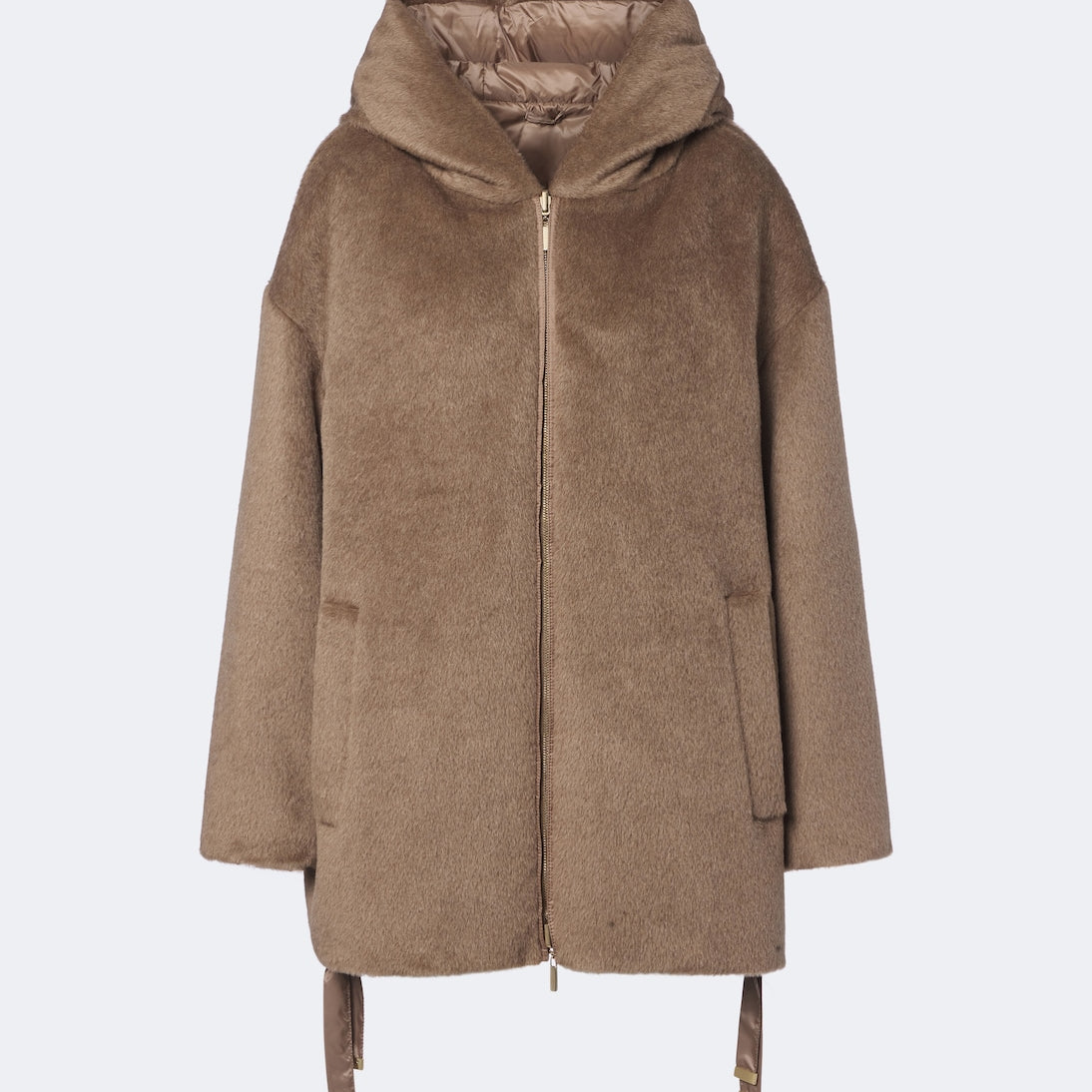 Max Mara - The Cube reversible alpaca and wool down jacket