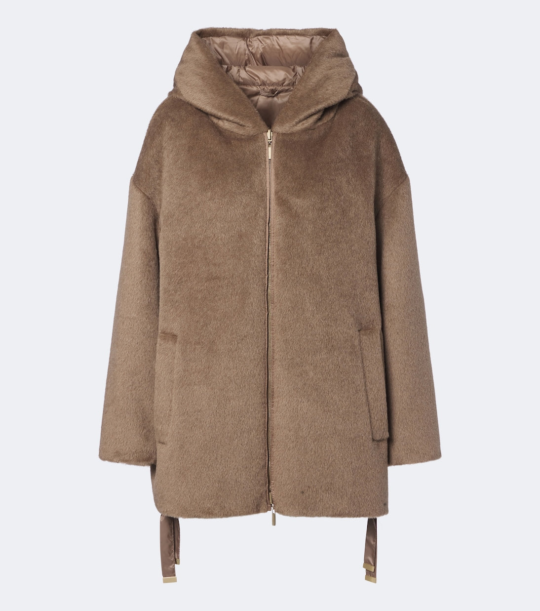 Max Mara - The Cube reversible alpaca and wool down jacket