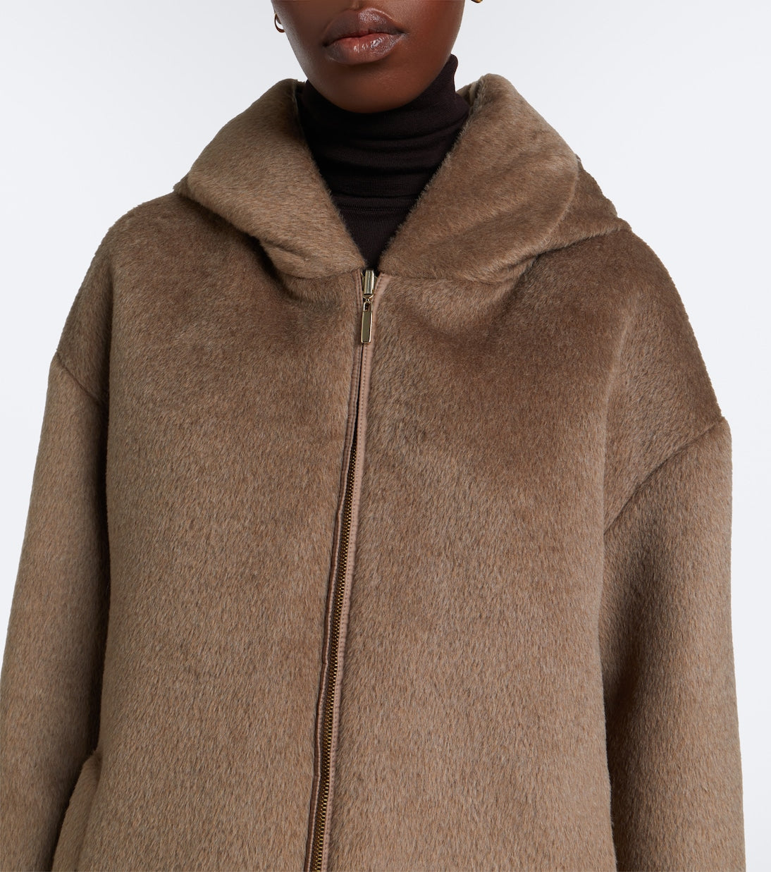 Max Mara - The Cube reversible alpaca and wool down jacket