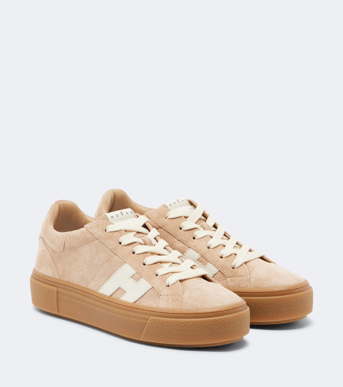 Hogan - Crosswind suede platform sneakers